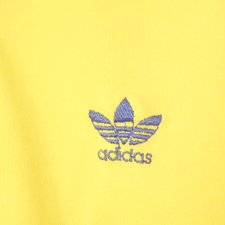 70s Vintage adidas Ventex Track Suits Yellow × Blue (Made in France) 162
