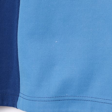 70-80s Vintage adidas Half Zip Pullover Light Blue × Navy