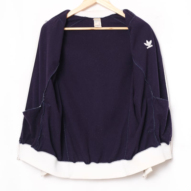 70-80s Vintage adidas ATP Navy× White Track Jac 70-80s Vintage adidas ATP Navy× White Track Jac