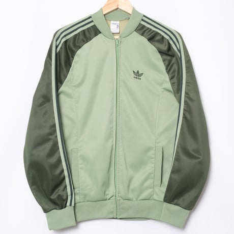 USA製 70s～80s adidas ATP トラックジャケット グリーン L 70-80s Vintage adidas VENTEX ATP Green Track J