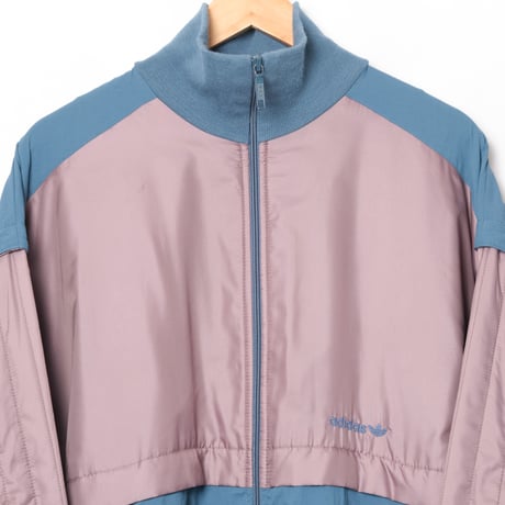 80s Vintage adidas Track Jacket Blue Gray × Gray (Made in West Germany)