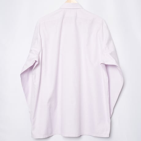 00s- Charvet Checked Cotton shirt Pink（Made in France）
