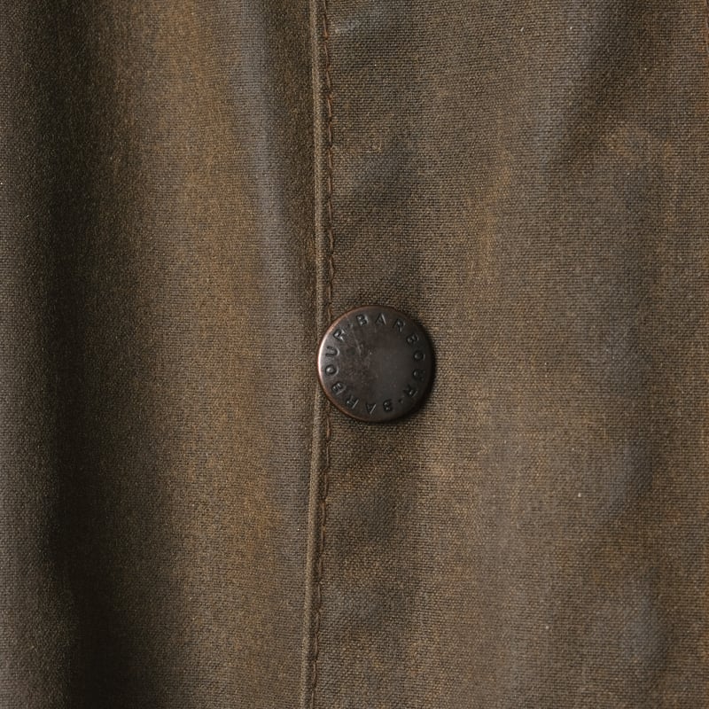 80s Barbour Solway Zipper 2 Warrant YKK棒ジップ Wit 80s Barbour Solway Zipper 2 Warrant YKK棒ジップ Wit