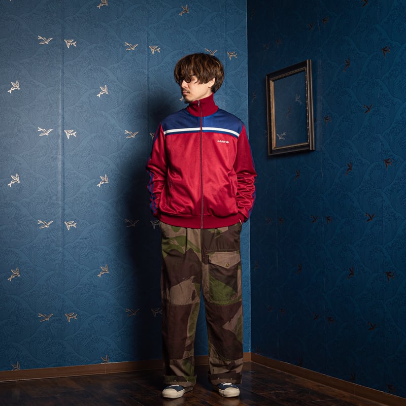 70-80s Vintage adidas Track Jacket Bordeaux × N