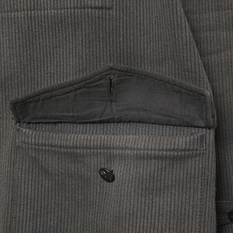 40-50s France Vintage Unic D.F Cotton Pique Hunting Jacket