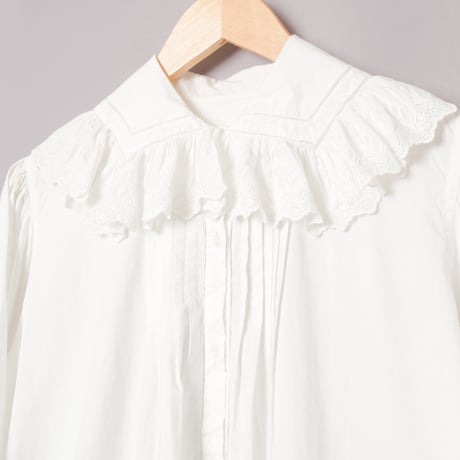 France Antique Cotton Night Dress 2