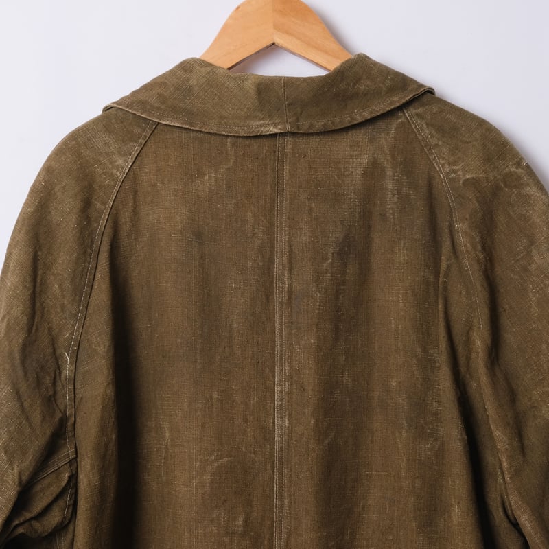未使用 デッドストック M35 モーターサイクル ジャケット ショート リネン