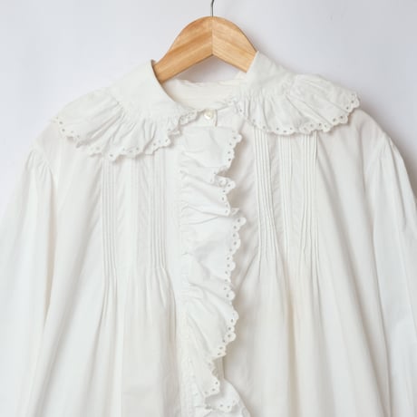 French Antique Cotton Night Dress