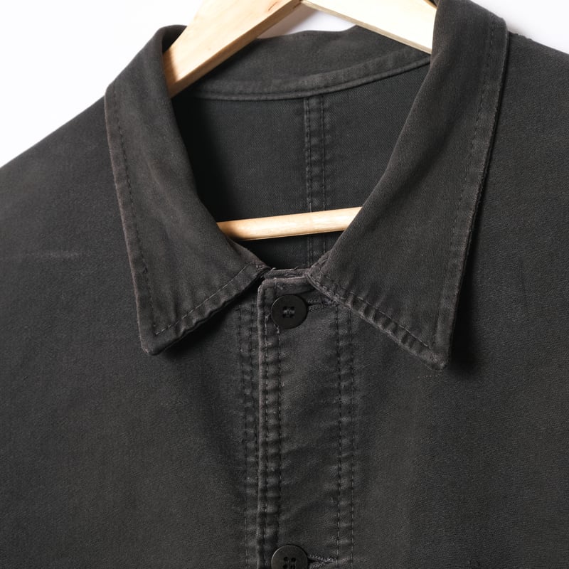 60s France Vintage Mont Kemmel Black Moleskin W 60s France Vintage Mont Kemmel Black Moleskin W