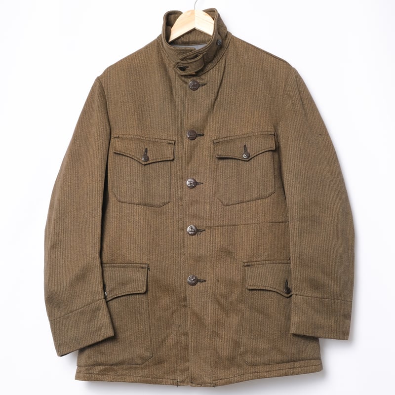 50sフランス　コットンピケハンティングジャケット DEADSTOCK】40-50s French Cotton Pique Hunting Jacket