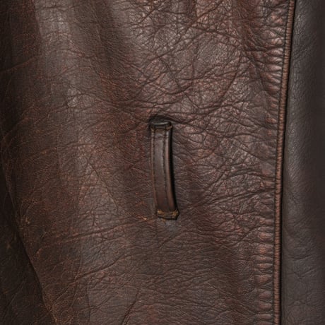 40s Euro Vintage Leather Vest