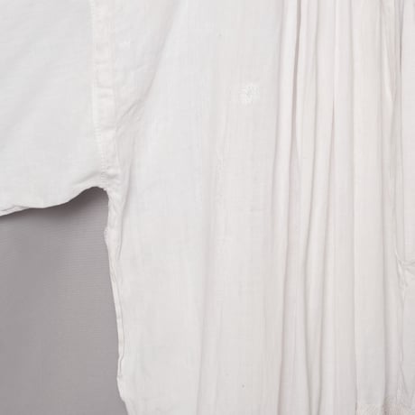Early 1900s France  Antique Cotton Church Smock
