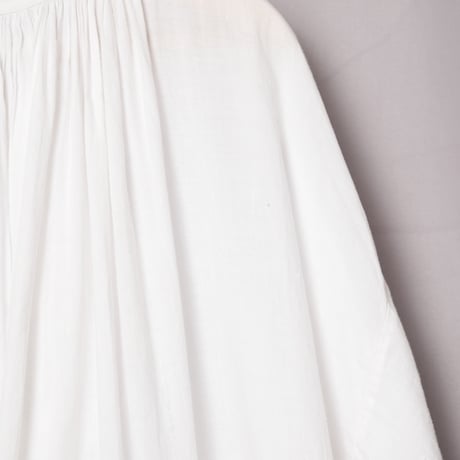Early 1900s France  Antique Cotton Church Smock