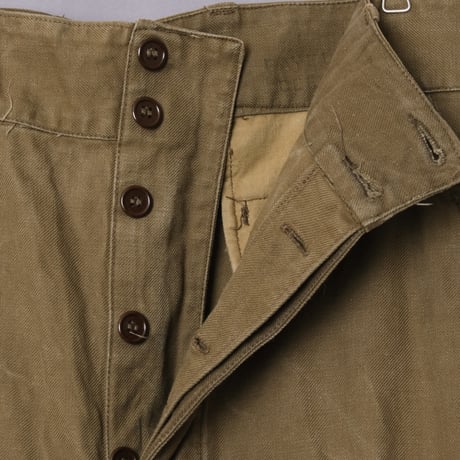 French Army M47 Trousers Early Size 35 Used