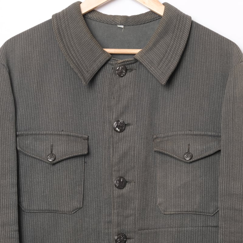 40-50s France Vintage Unic D.F Cotton Pique Hun