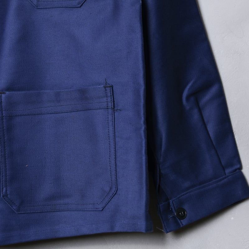 50-60s Eska Blue Moleskin Jacket Size 48 Dead S 50-60s Eska Blue Moleskin Jacket Size 48 Dead S