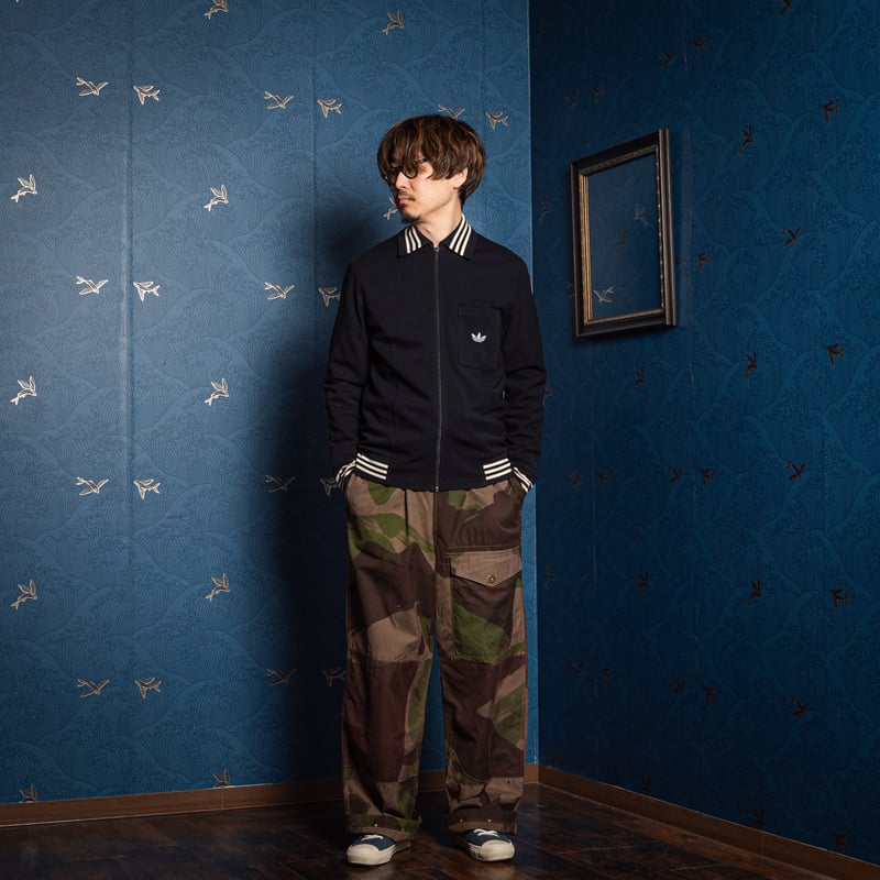 70-80s Vintage adidas Knit Jacket Black | Ugla