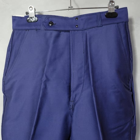 50s-60s Adolphe Lafont Work Trousers Dead stock Size 40 W76cm