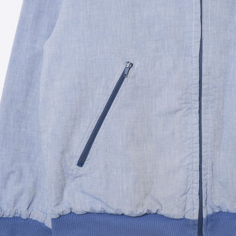 70-80s LACOSTE Reversible Cotton Blouson Light Blue（Made in France）