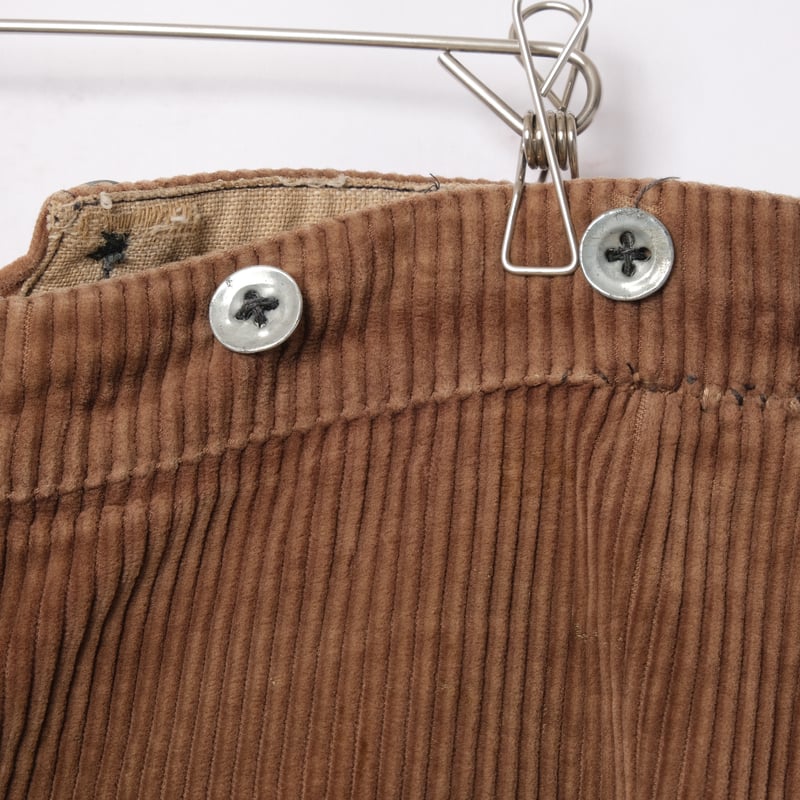 30-40s French Vintage Corduroy Trousers 2 | Ug...