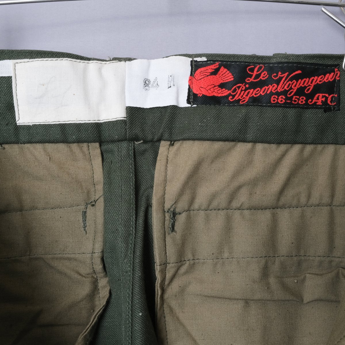 French Army M47 Trousers Early Le Pigeon Voyage French Army M47 Trousers Early Le Pigeon Voyage