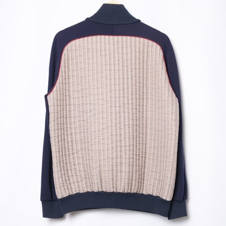 70-80s Vintage adidas Track Jacket Grey × Navy (Made in West Germany)