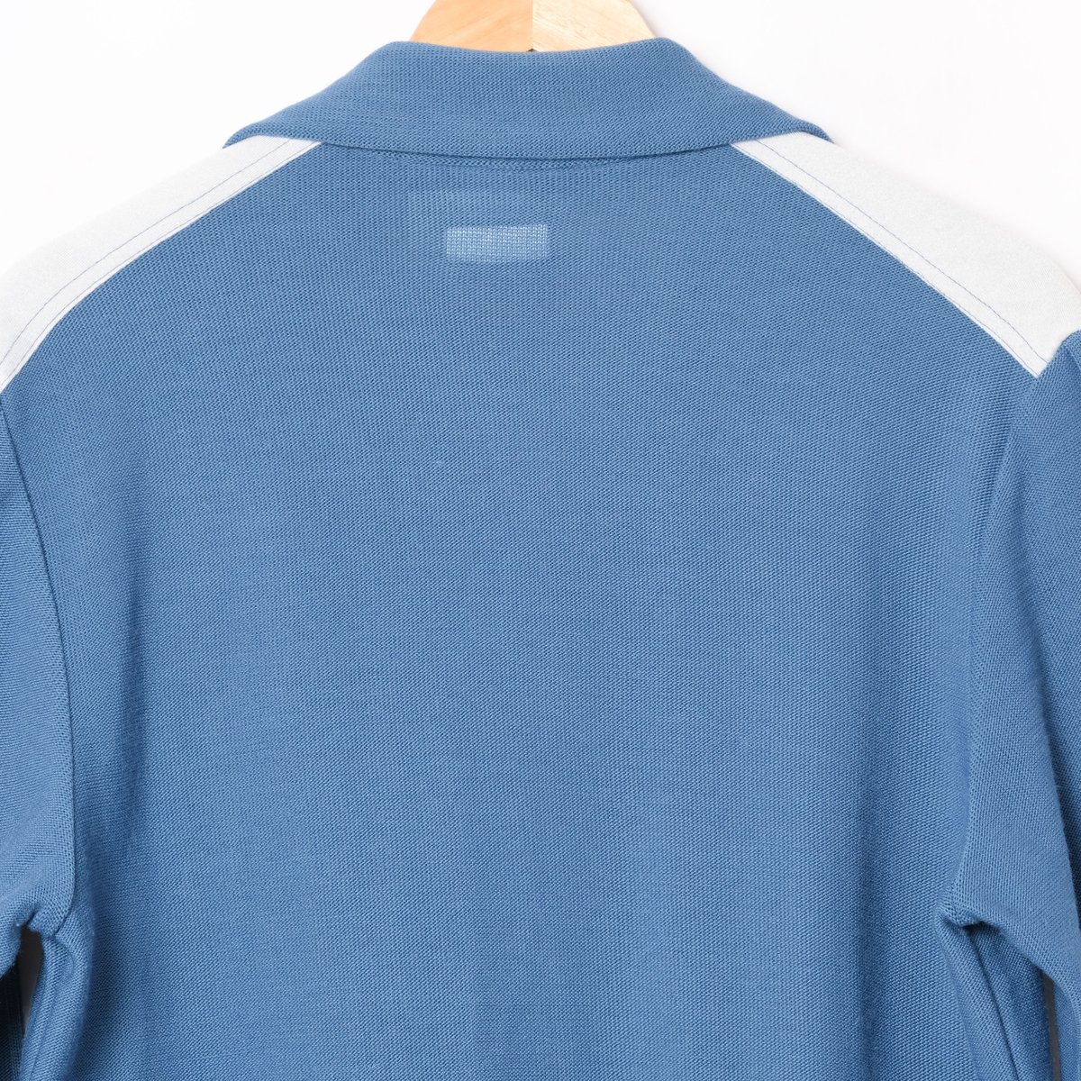 70-80s Vintage adidas Button Knit Jacket Blue G