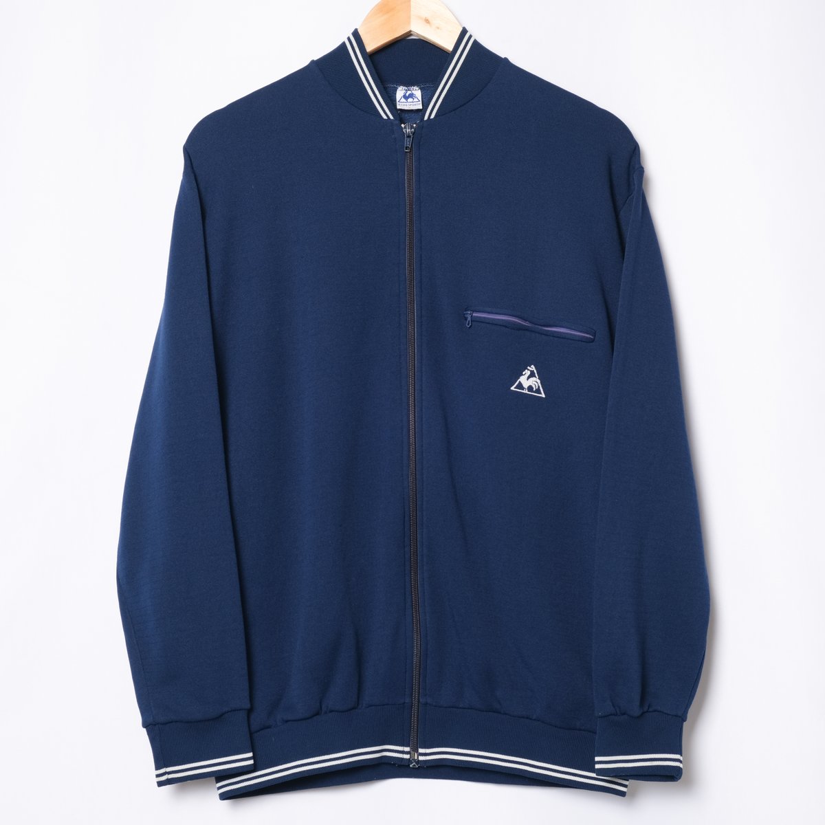 70-80s フランス製Le Coq Sportif Track Jacket 70-80s Vintage Le Coq Sportif Track Jacket Gray