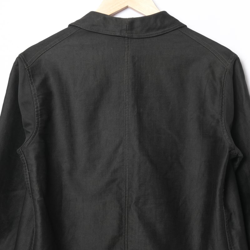 40s ブラックモールスキン　[Le Mont-Rouge] 30-40s France Vintage Le Mont Rouge Black Moles