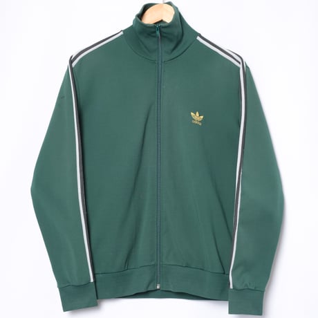 70s Vintage adidas Ventex Track Jacket Green (Made in France)