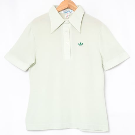 80s Vintage adidas Half Sleeve Polo Shirt（Woman）