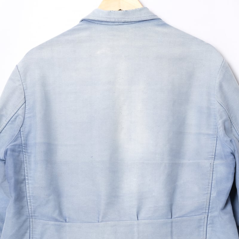 50s France Vintage Le Favori Lapel Blue Moleski