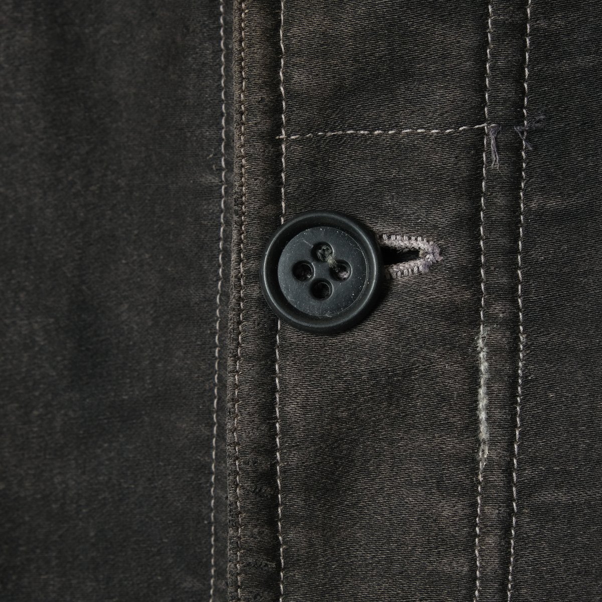 30-40s Le Mont St Michel Black Moleskin Jacket 30-40s Le Mont St Michel Black Moleskin Jacket