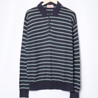 80s JOHN SMEDLEY Sea Island Cotton Polo Shirt（Made in England）