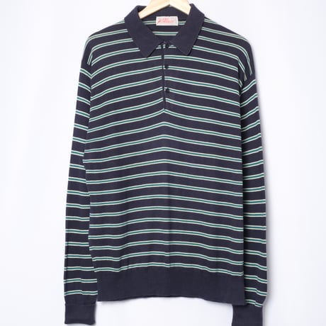 80s JOHN SMEDLEY Sea Island Cotton Polo Shirt（Made in England）