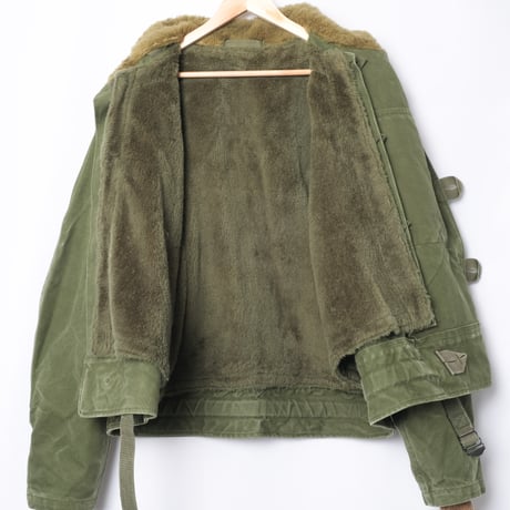 60s Sweden Army Motorcycle Jacket With Liner