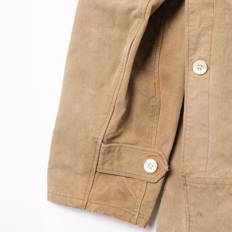 50s France Vintage Fisherman Smock With Game Po