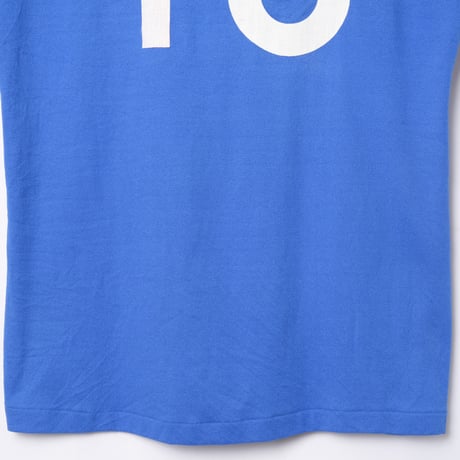 70-80s Vintage adidas Ventex Half Sleeve T-Shirt Blue（Made in France）