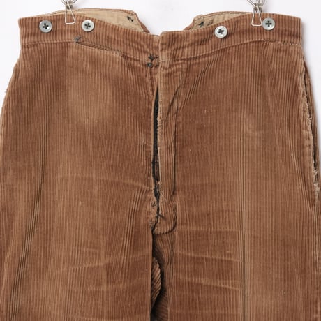 30-40s  French Vintage Corduroy Trousers 2