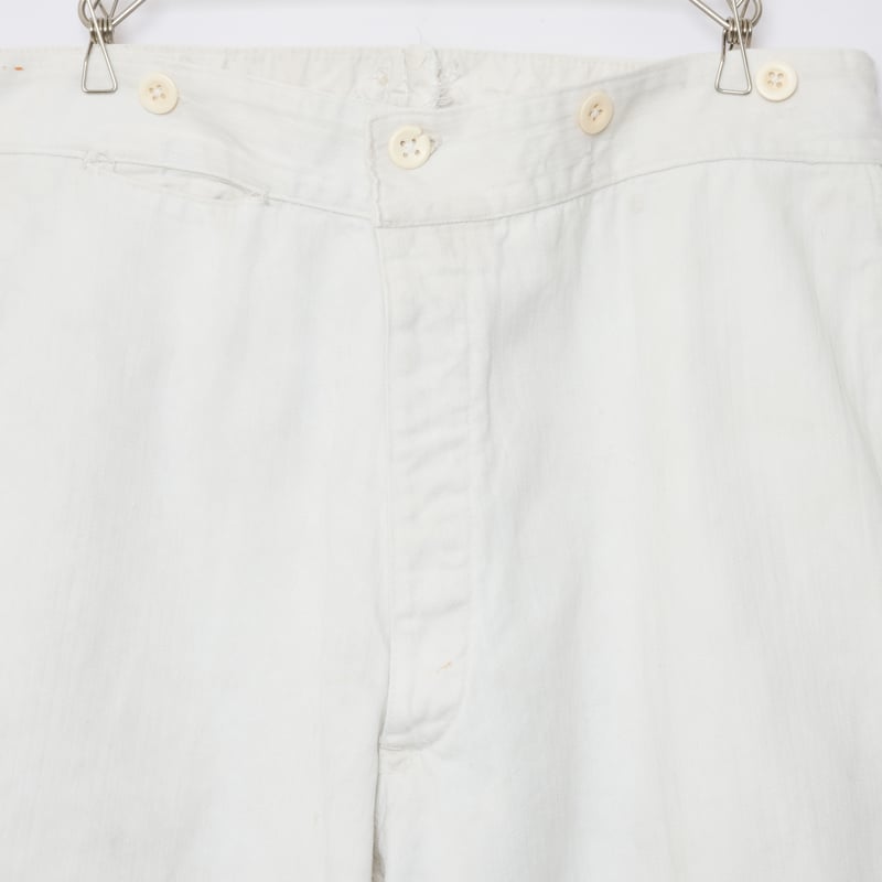 1930s French Army HBT Cotton Bourgeron Trouser