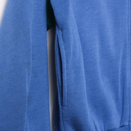 80s Vintage adidas Knit Track Jacket Blue