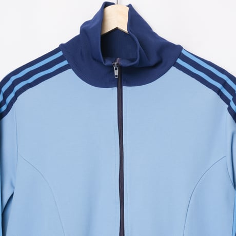 70-80s Vintage adidas Track Jacket Light Blue× Navy