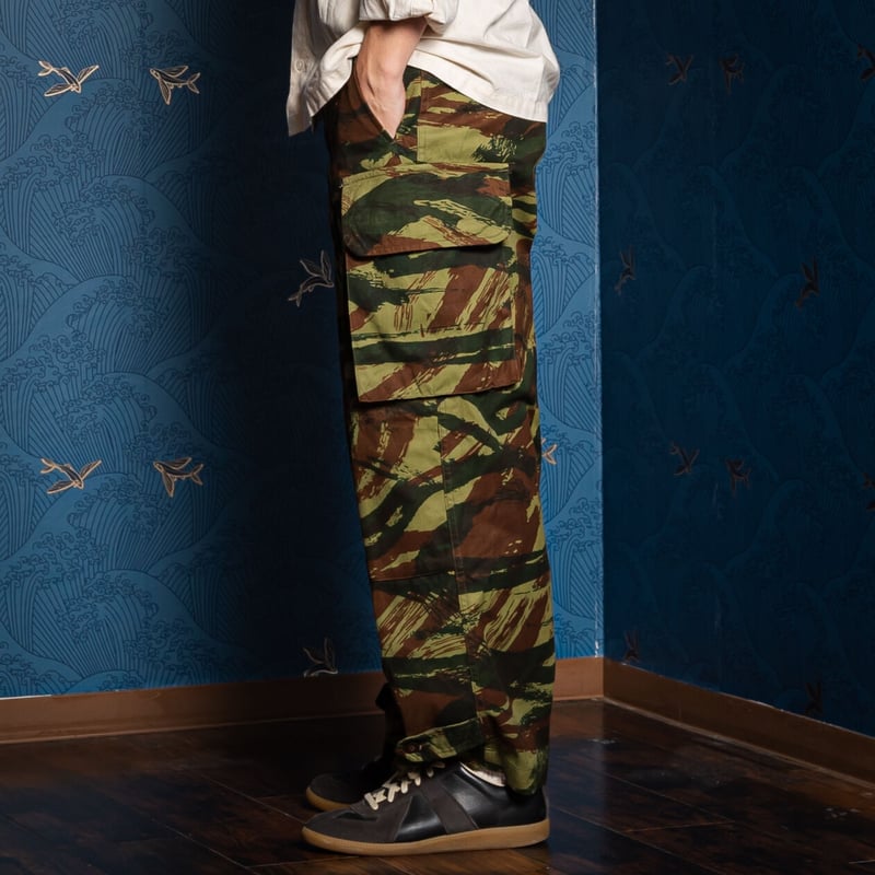 French Army M47 Lizard Camo Trousers Late Size French Army M47 Lizard Camo Trousers Late Size