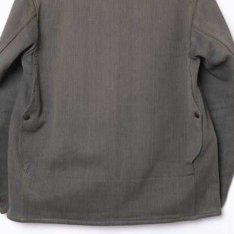 40-50s France Vintage Unic D.F Cotton Pique Hunting Jacket