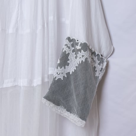 ~1920s  French  Linen Church Smock  1