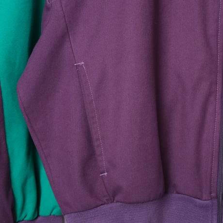 80s Vintage adidas Ventex Track Jacket Purple × Green × Blue (Made in France)