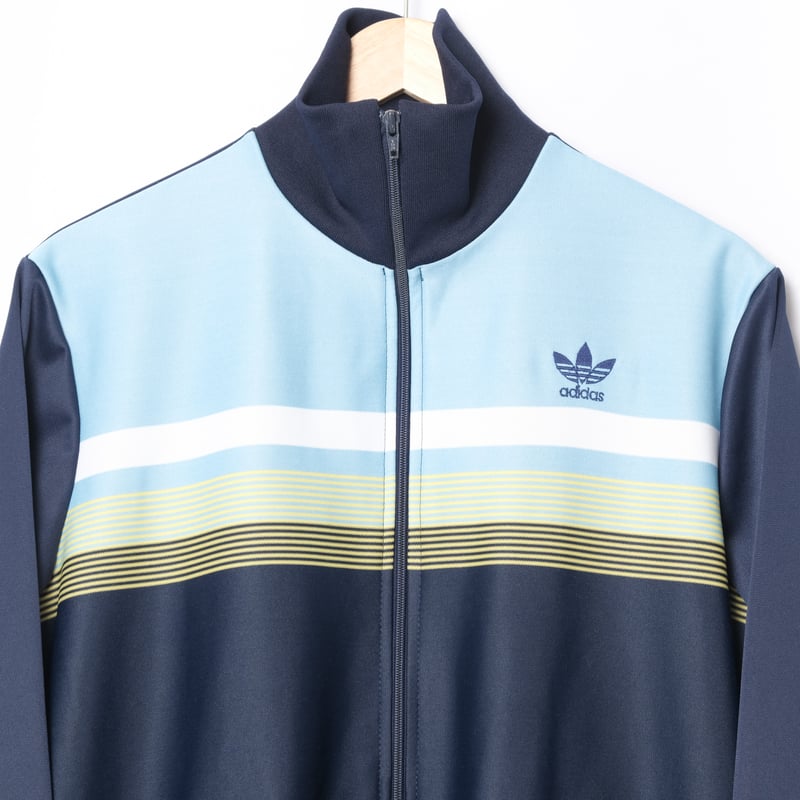70-80s Vintage adidas Ventex Track Jacket Navy