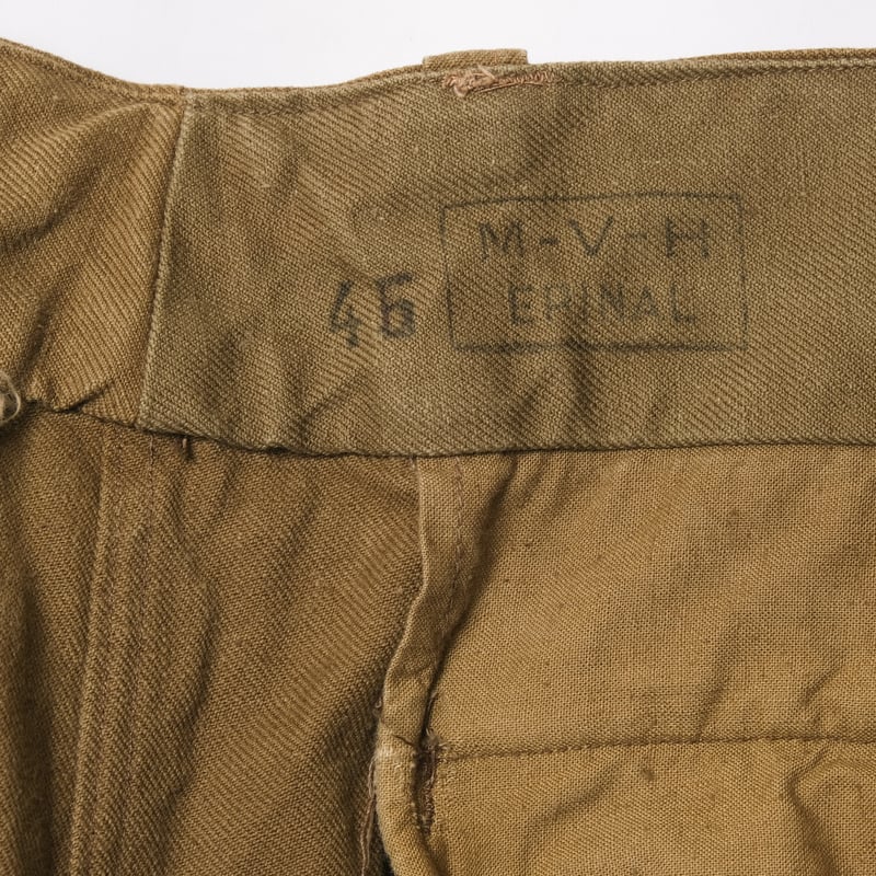 フランス軍　M47 前期　比翼タイプ　カーゴパンツ French Army M47 Trousers Early 比翼 Size 76XC(11)
