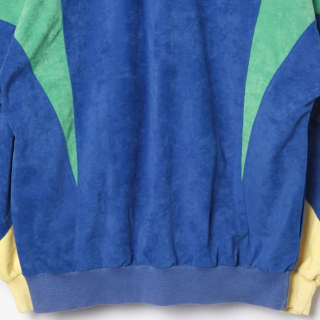 90s Vintage adidas Track Jacket Vintage adidas Blue × Green × Yellow (Made in France)