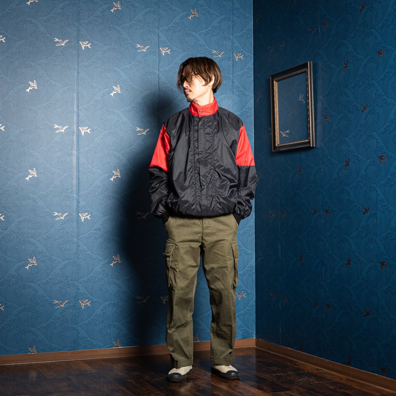 70-80s Vintage adidas Ventex Nylon Jacket Black